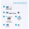 ST25-TAG-BAG-EC Set of ST25TV and ST25TN series NFC tags