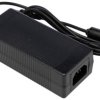 RS PRO Adapter AC/DC 60 W Uwy 12V dc 2.1 x 5.5 x 11 mm Dodatnia polaryzacja - plus w środku IEC 320 C14 1 -wyjściowa 5 A