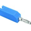 Blue 4mm Stackable Test Connector