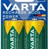 Akumulatorki Varta R20 D R2U Ni-MH 3000 mAh - 2 sztuki