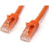 StarTech N6PATC1MOR 1m Orange Snagless Cat6 UTP Patch Cable - ETL Verified