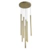 Lampa Wisząca Złota Lungo 7 Lp-894/7P Gd Light Prestige