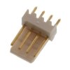 Molex Listwa kołkowa, męska, do wbudowania, standardowa Ilość pinów 4 22111041 1 szt. towar pakowany luzem