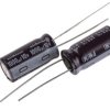 Kondensator 1000μF 10V dc Radialny, Otwór przelotowy Nichicon roztaw: 5mm 10 (Dia.) x 20mm