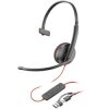 HP 8X214AA Poly Blackwire C3210 headset corded mono black volume control