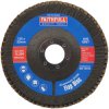 Faithfull FAIFD125A40 Aluminium Oxide Flap Disc 125 x 22mm 40 Grit
