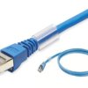 Kabel Ethernet Cat6a długość 7.5m Z zakończeniem Omron LSZH l. żył: 8