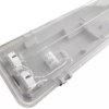 Oprawa hermetyczna na tuby LED 2xT8 120cm IP66 z odbłyśnikiem HDL236RF