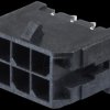 43045-0612 Molex pin header - Micro-Fit - 2x 3-pin - connector