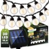 Girlanda Solarna Ogrodowa 30x LED Ozdobne Kuleczki 10,6m Ciepła 3000K GLADI 2 LUMILED