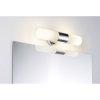 Paulmann 70350 Lenia Wall Light 40W Chrome Bathroom Safe Energy Saving