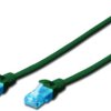 Kabel krosowy (Patch Cord) U/UTP kat. 5e zielony 5m DK-1512-050/G