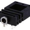 Złącze Jack 3,5mm, żeńskie, gniazdo, kątowe 90, stereo ACJS-NH35