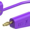 Stäubli 64.1035-10026 // LK-4A-F25 Przewód pomiarowy 100 cm fioletowy 1 szt.