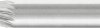 Frez PFERD TOOLS HSS 55/6 Z3 22105536, 6 mm x 60 mm , 1 szt.