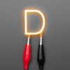 Adafruit Alphabet LED Filament - Warm White Letter 