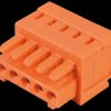 734-205 CAGE-CLAMP female multi-point connector, mini, RM 3.81, 5-pin