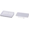 BOPLA 35107046.HMT1 BOP 7.0 Desk Casing 215x150x53mm White ABS