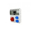 Rozdzielnica siłowa n/t 1x16A 5P 2x230V 11-modułowa IP44 230x300x120 NBOX-11M.5