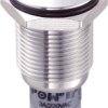 Przełącznik wciskany, wandaloodporny zatrzask TRU COMPONENTS LAS2GQH-22ZE/R/12V/S/P, 2 x wł/wł, 1 szt.