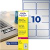 L6012-20 Name plate labels 96 x 50.8 mm