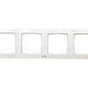 Karo Ramka Poczwórna Do Łączników Ip44 Biała Rh-4S/00