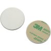 TruComponents 524726 Magnetic pad N35-3502 Silver (Ø) 35 mm
