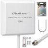 Qoltec Antena 4G 5G 9Dbi Kierunkowa Zewnętrzna Sma Wodoodporna 3M