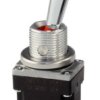 Przełącznik migowy przechylny Wł.-(wł.) średnica wycięcia 12.45mm DPDT Honeywell Montaż panelowy długość przełącznika