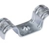Uchwyt stalowy do kabli podwójny 8 mm ocynkowany Rawlplug R-SC40-MCD-8 /100 szt./