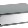 Obudowa urządzeń elektronicznych, Stal walcowana na zimno, Szary, 300 x 200 x 100mm, RS PRO