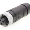 Przemysłowe złącza okrągłe 3-pinowe M35 Montaż na kablu Gniazdo Molex