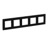 Ramka pięcokrotna czarna Niloe Step 863595