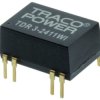 DC converter, 18-75 VDC, 3 W, 1 output, 15 VDC, 82 % efficiency, TDR 3-4813WI