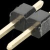 10120914 Pin header 2,54mm 1x2 H=11,6 straight