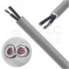 Kabel sterowniczy BiT 500 H 2x1mm2 szary 300/500V numerowany bezhalogenowy B2ca linka Bitner