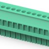 PCB terminal, 13 pole, pitch 3.5 mm, AWG 30-14, 11 A, cage clamp, green, 1-1986371-3