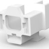 Insulating housing for 7.92 mm, 3 pole, PA, natural, 180913