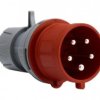 Wtyczka przenośna siłowa 32A 5p 400V IP44 F7.0005