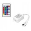 MOD-LEDRGB24 Sterownik taśm LED RGB z pilotem IR - 24 klawisze (kolor czarny)