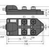 Rozdzielacz czujnik / element wykonawczy, pasywny Turck TB-4M12-4P2-10/TXL 6611912 1 szt.