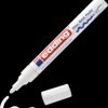 4-750-9-049 Gloss paint marker, 2 - 4 mm, white