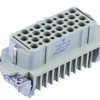 Socket contact insert, H-B 16, 40 pole + PE, crimp connection, with PE contact, T2020402201-000