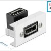 81306 Easy 45 DisplayPort module angled 90° 22.5 x 45 mm