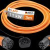 5555934051 Type 2 cable, for electric vehicles, 11 kW, 20 A, 3-phase, 3 m