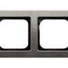 SONATA STAL INOX Ramka 2 podwójna stal inox R-2RM/37 OSPEL