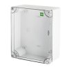 Puszka n/t Industrial 340x270x165 szara IP65 pokrywa transparentna 2726-01 EPN