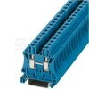 Złączka szynowa przelotowa 2-przewodowa UT 6mm2 1000V 41A niebieska Phoenix Contact