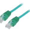 Patch cord U/UTP, Cat 5e, RJ45 wtyk z obu stron, linka, CCA, PVC PP12-0.25M/G