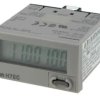 H7EC-NV Licznik elektroniczny z wyświetlaczem LCD, wejściem napięciowym, NPN, PNP, montowany na panel